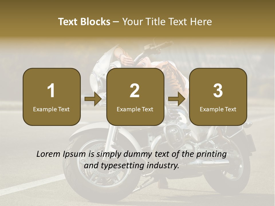 Beautiful Female Joy PowerPoint Template