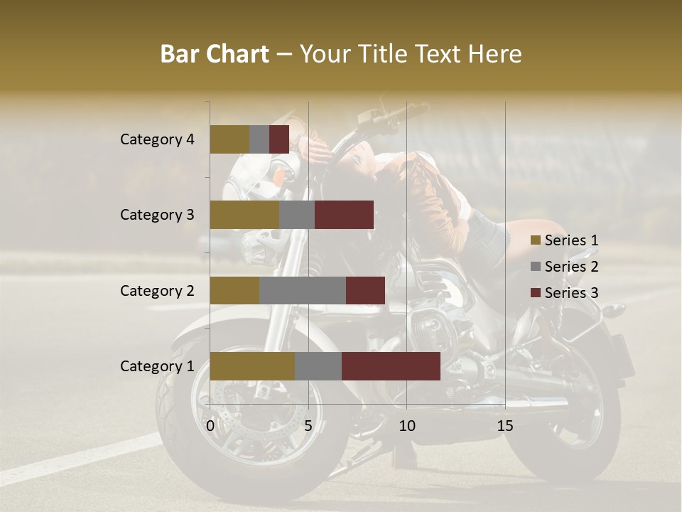 Beautiful Female Joy PowerPoint Template