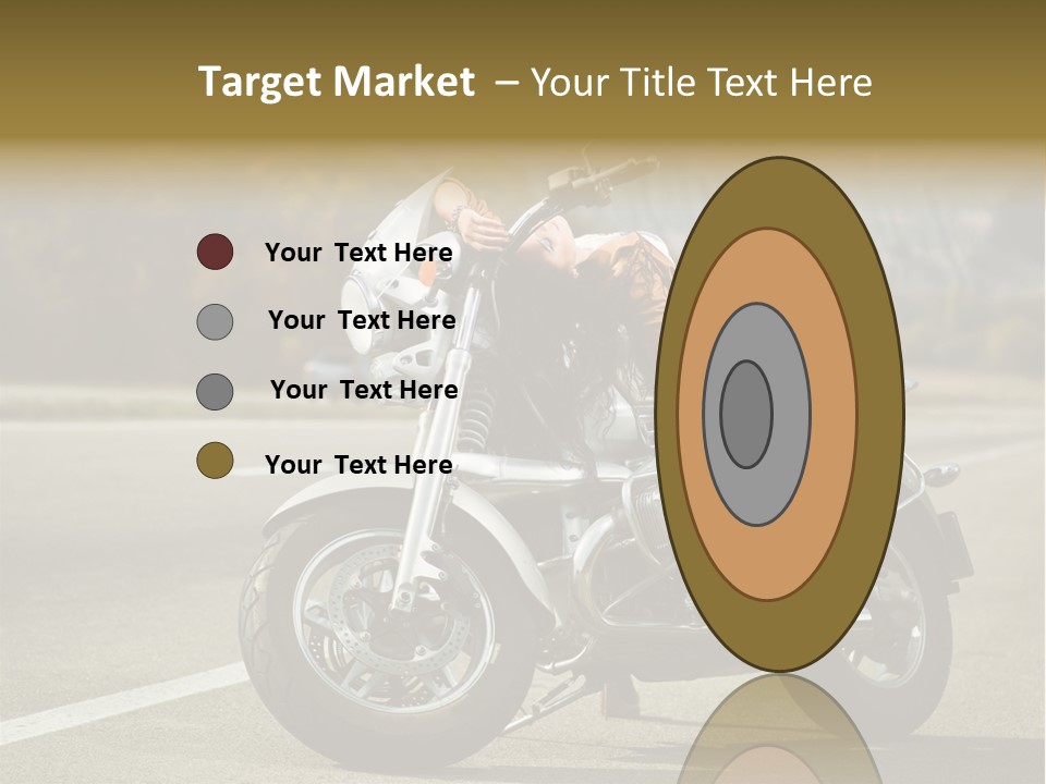 Beautiful Female Joy PowerPoint Template