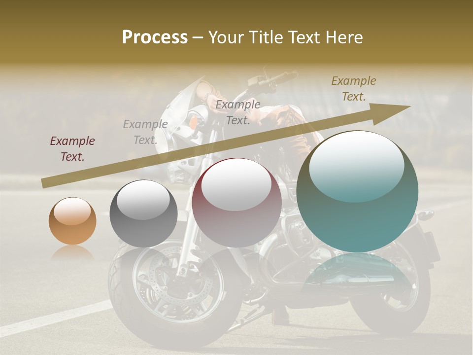 Beautiful Female Joy PowerPoint Template