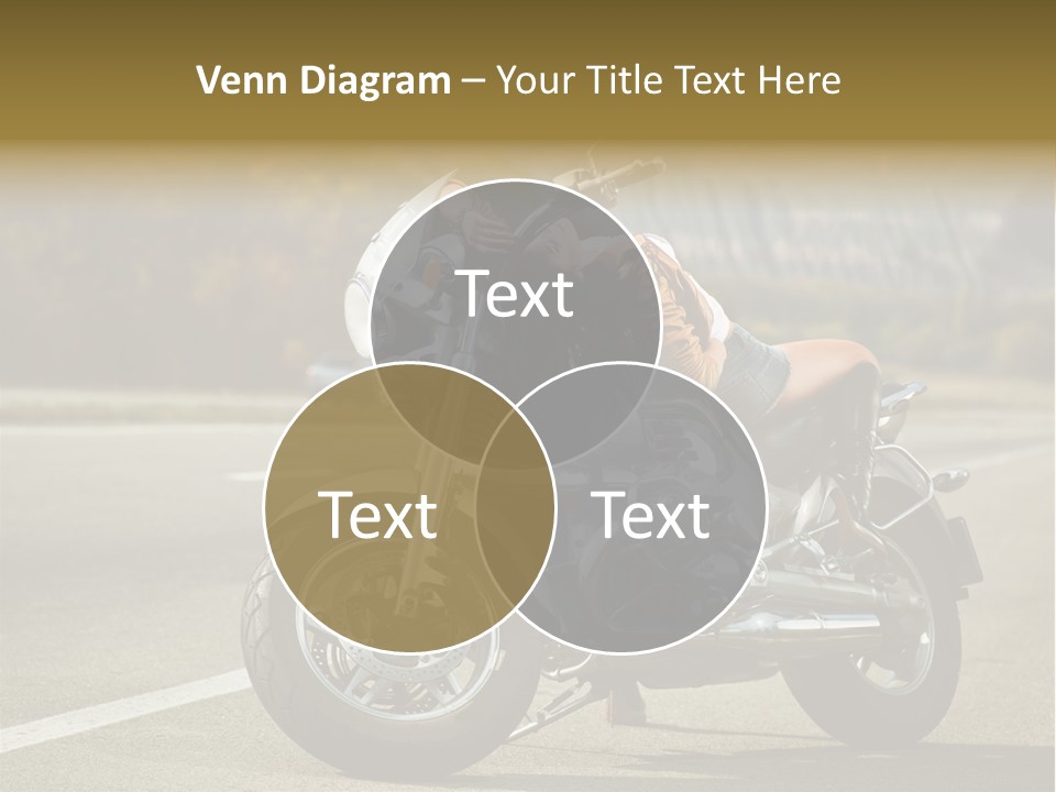 Beautiful Female Joy PowerPoint Template