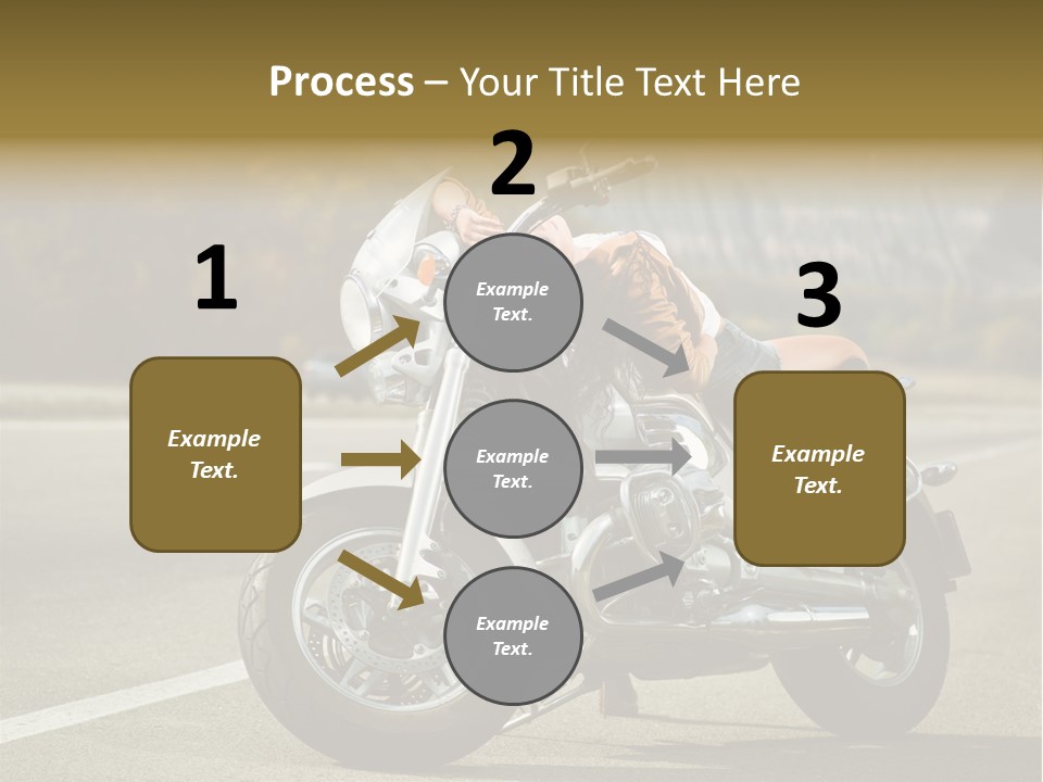 Beautiful Female Joy PowerPoint Template