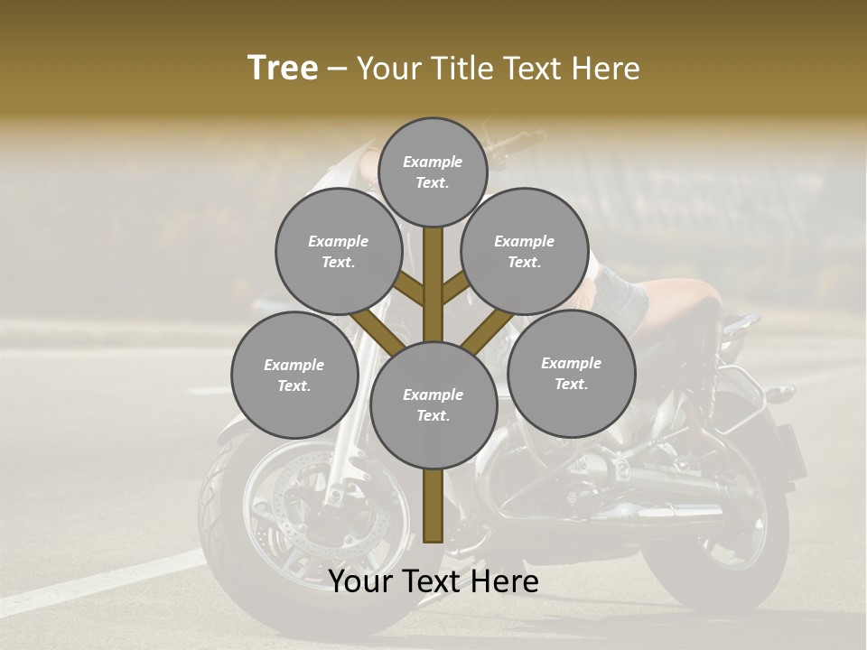 Beautiful Female Joy PowerPoint Template