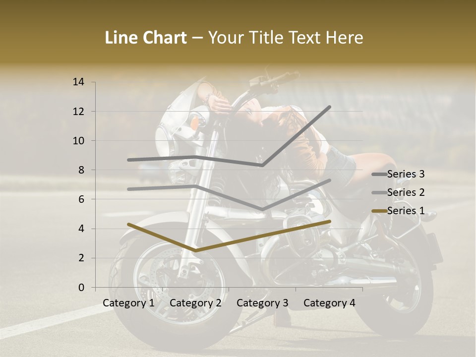 Beautiful Female Joy PowerPoint Template