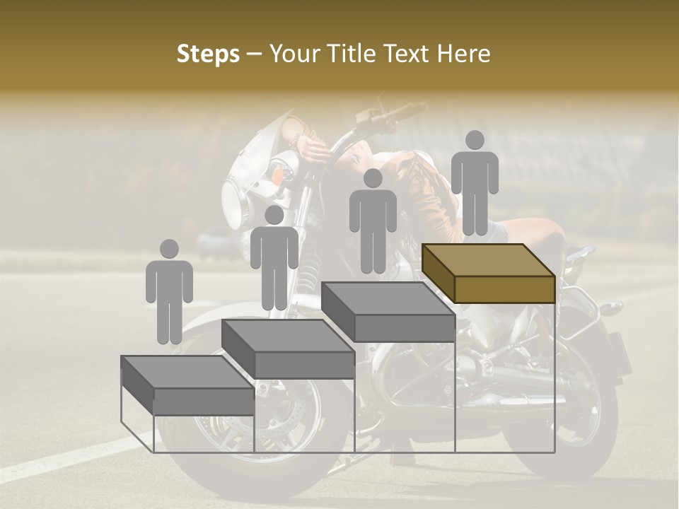 Beautiful Female Joy PowerPoint Template