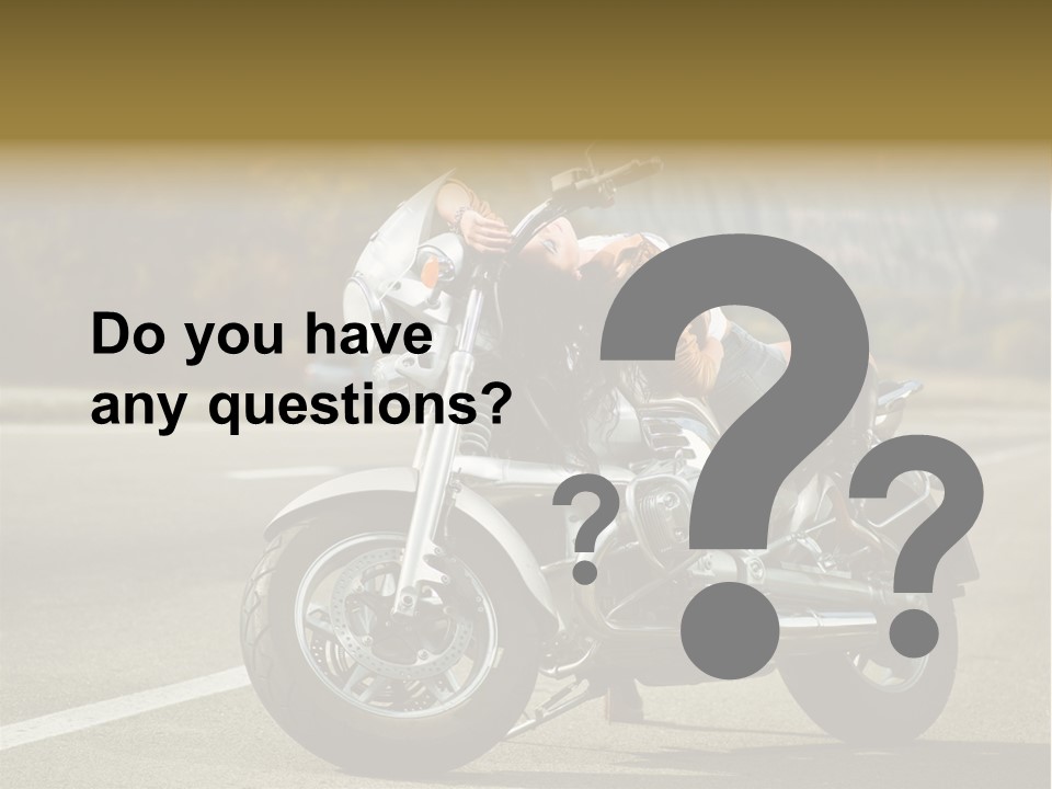 Beautiful Female Joy PowerPoint Template