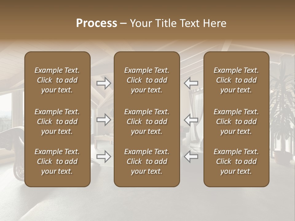Apartment White Floor PowerPoint Template