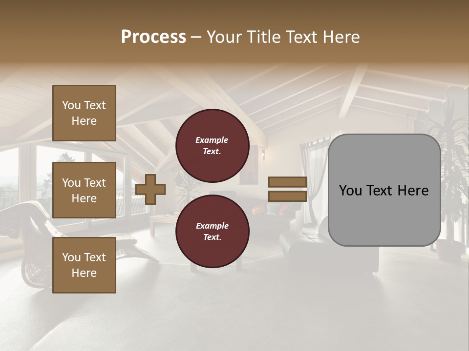 Apartment White Floor PowerPoint Template