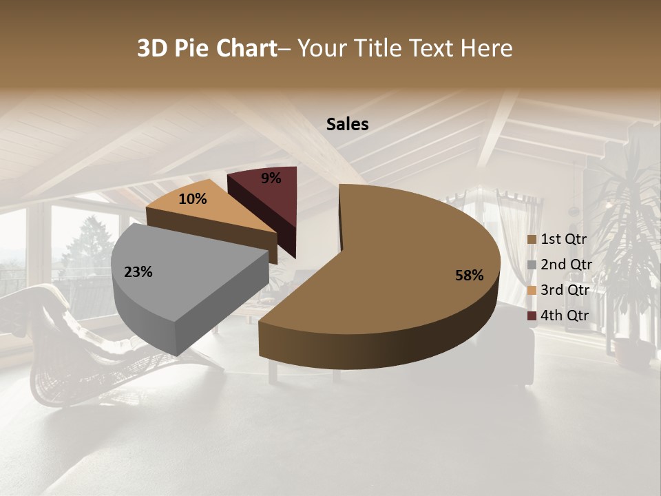 Apartment White Floor PowerPoint Template