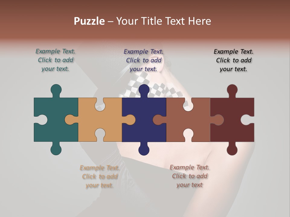 Adult Crazy Feminine PowerPoint Template