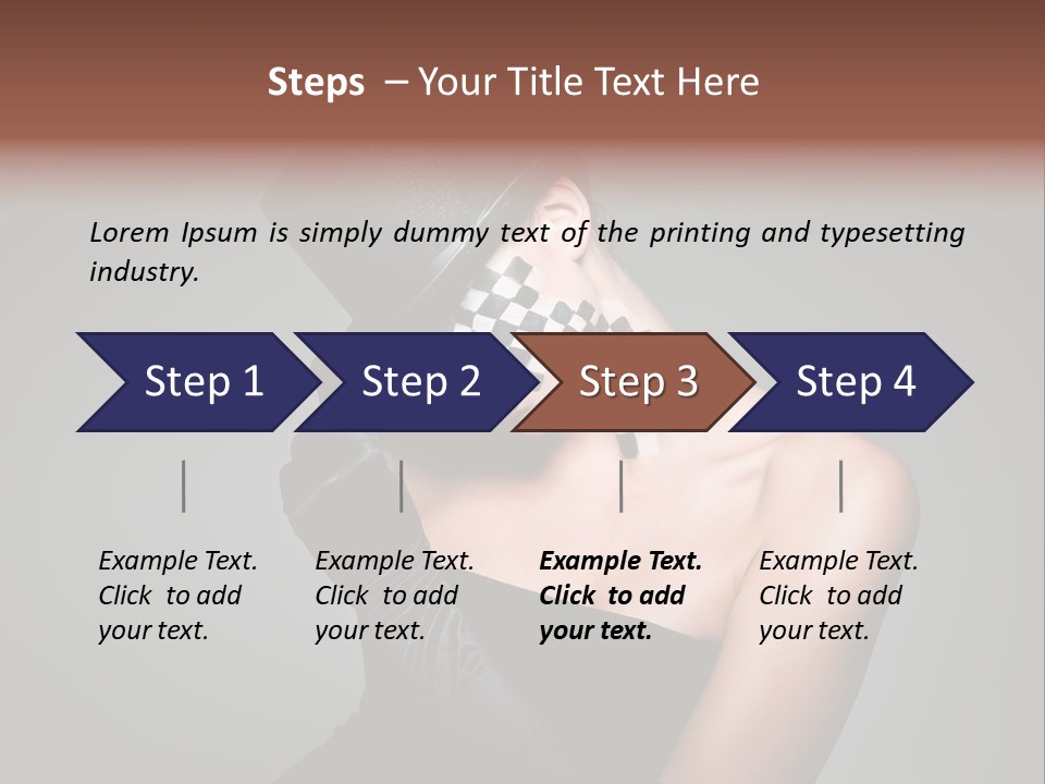 Adult Crazy Feminine PowerPoint Template