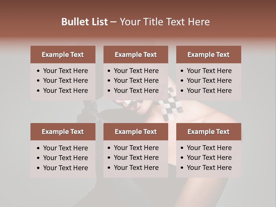 Adult Crazy Feminine PowerPoint Template