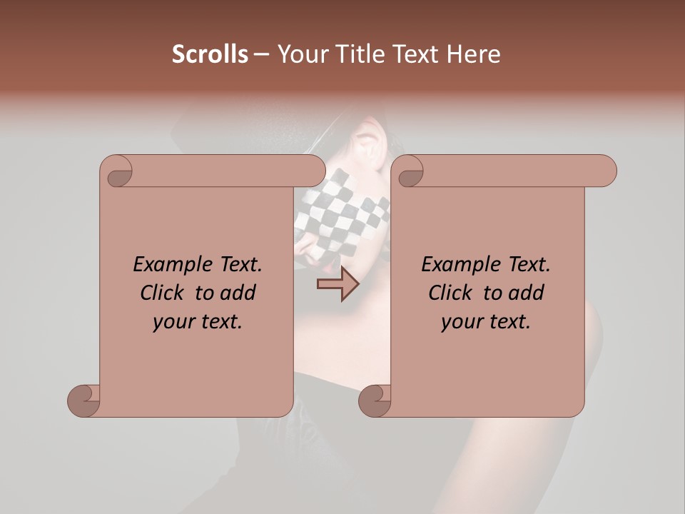 Adult Crazy Feminine PowerPoint Template