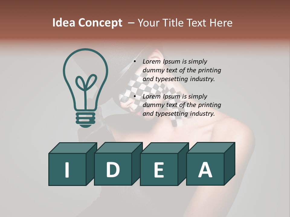 Adult Crazy Feminine PowerPoint Template