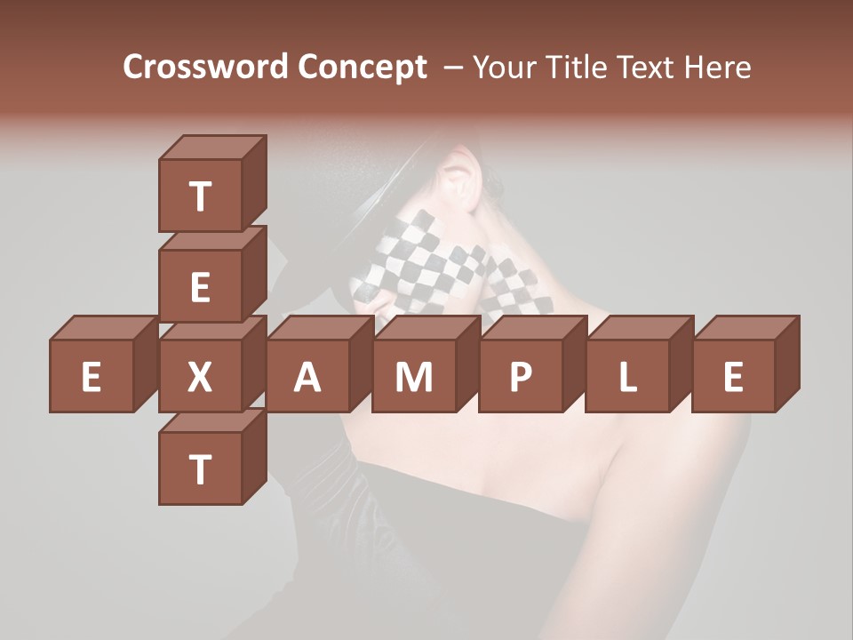 Adult Crazy Feminine PowerPoint Template