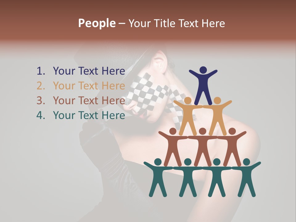 Adult Crazy Feminine PowerPoint Template