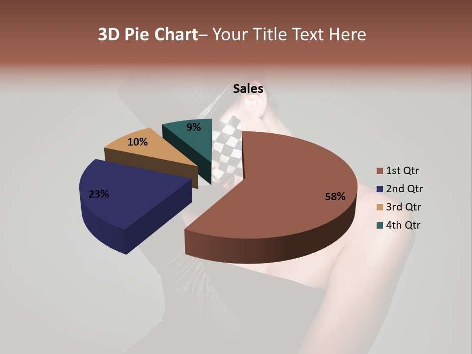 Adult Crazy Feminine PowerPoint Template