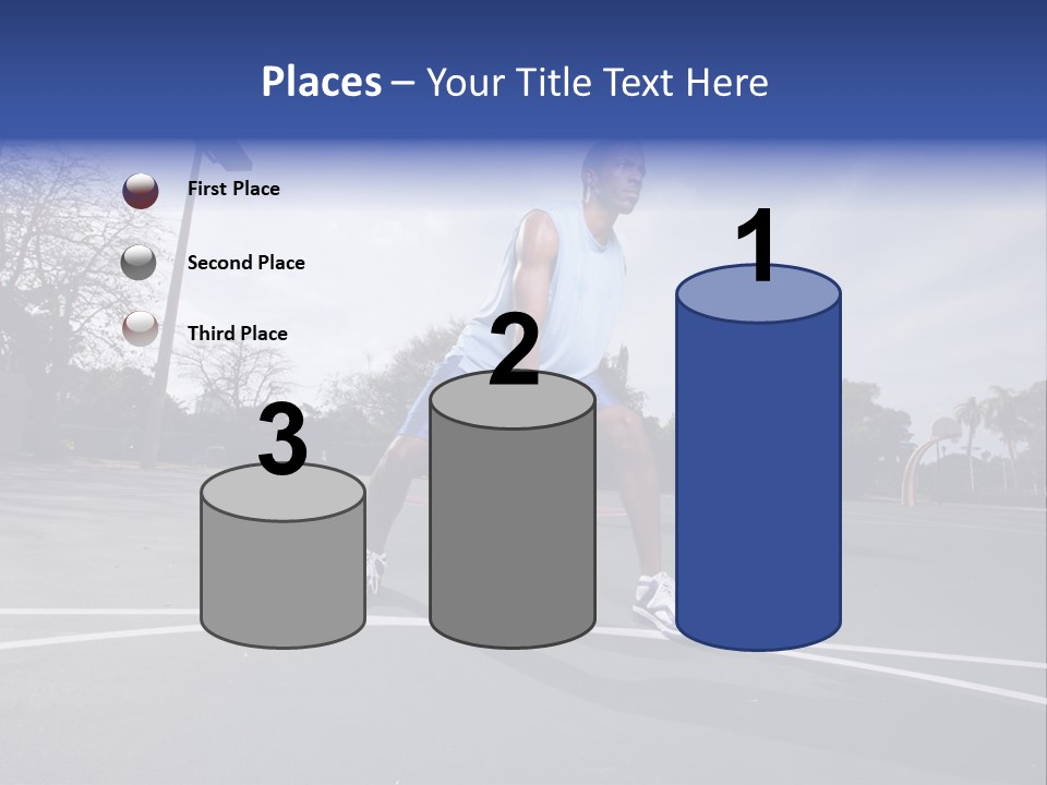 Colour Sport American PowerPoint Template