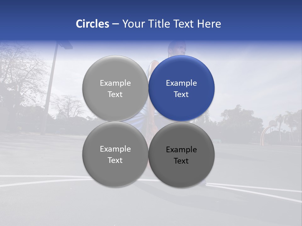 Colour Sport American PowerPoint Template