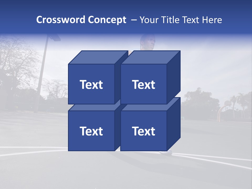 Colour Sport American PowerPoint Template