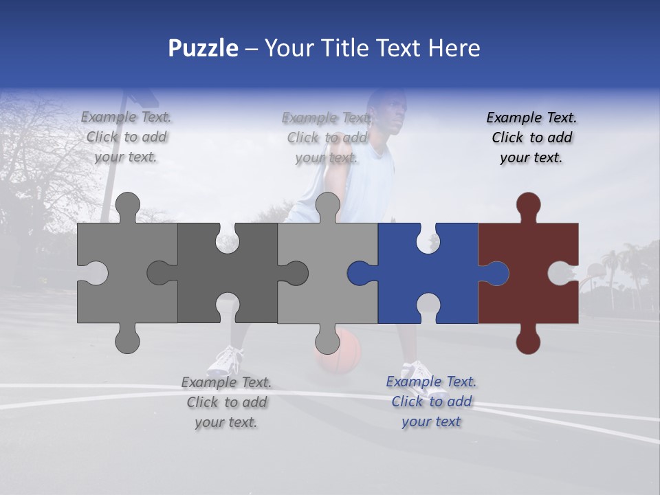 Colour Sport American PowerPoint Template