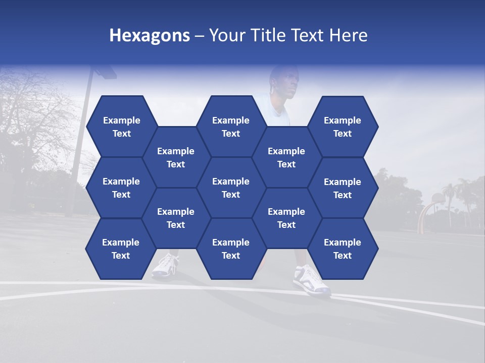 Colour Sport American PowerPoint Template