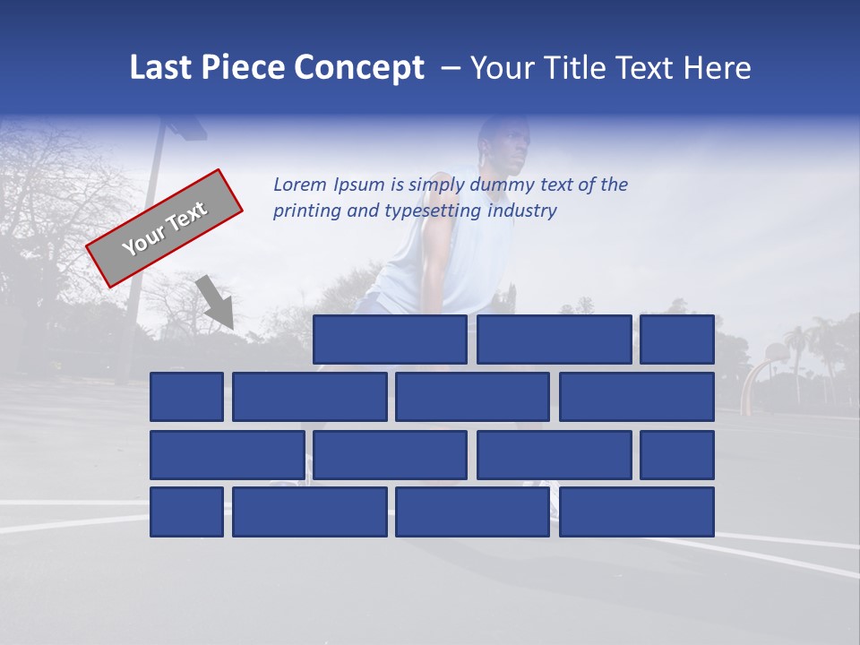 Colour Sport American PowerPoint Template