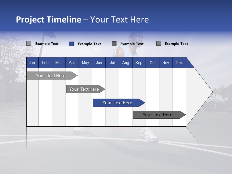 Colour Sport American PowerPoint Template