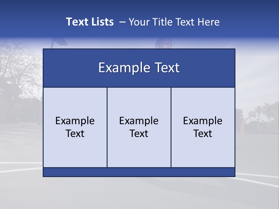 Colour Sport American PowerPoint Template