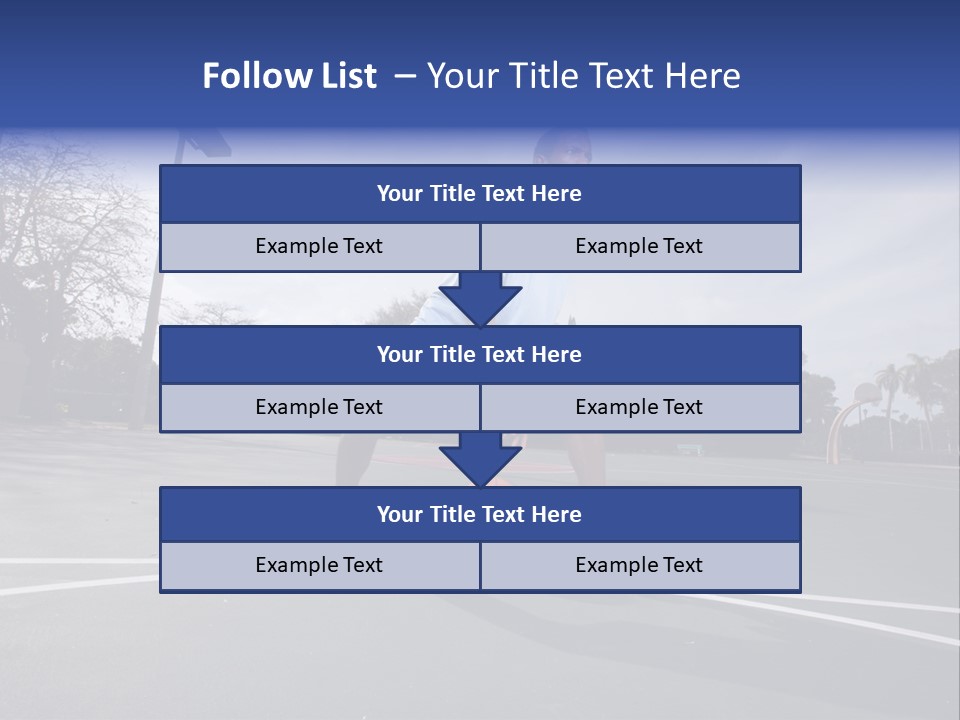 Colour Sport American PowerPoint Template