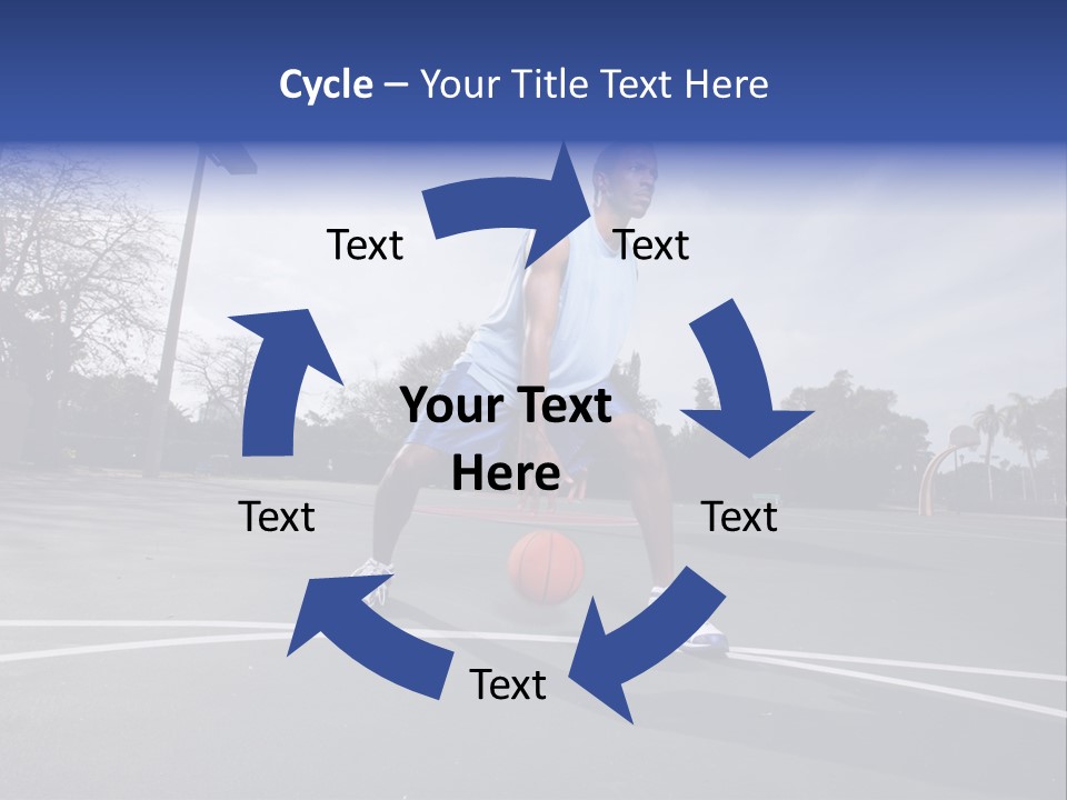 Colour Sport American PowerPoint Template