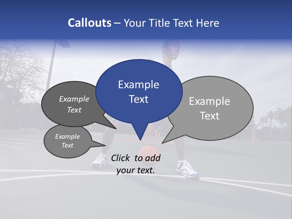 Colour Sport American PowerPoint Template