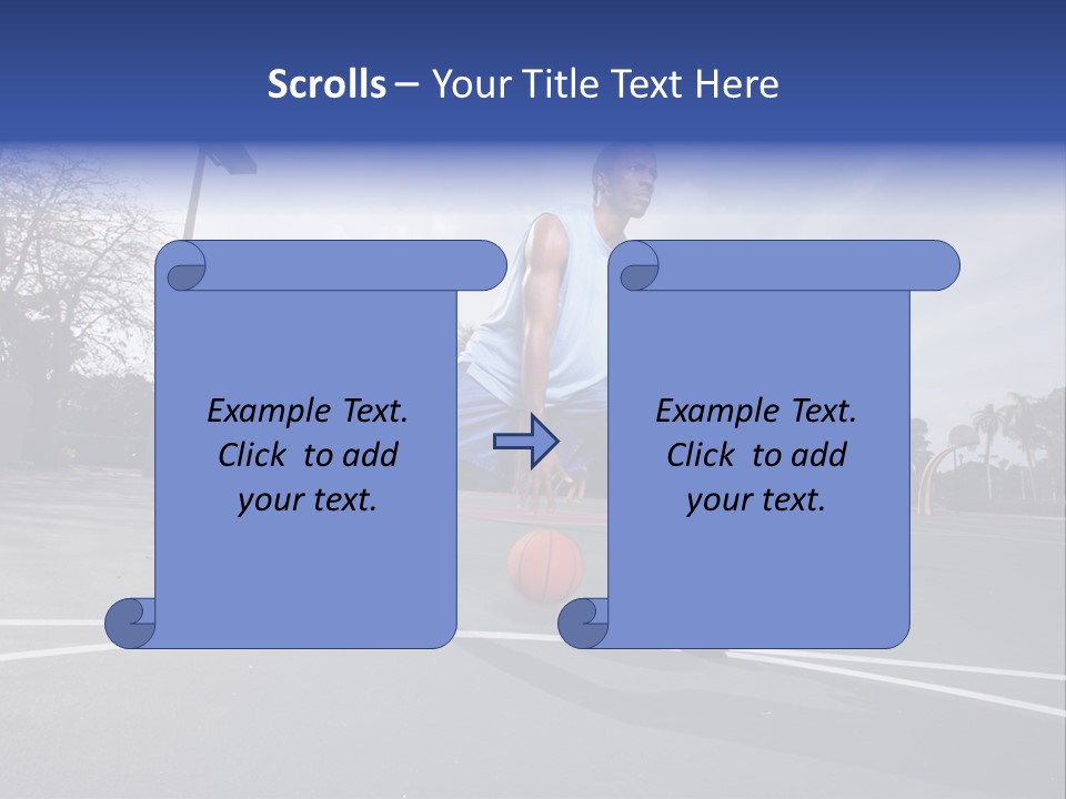 Colour Sport American PowerPoint Template