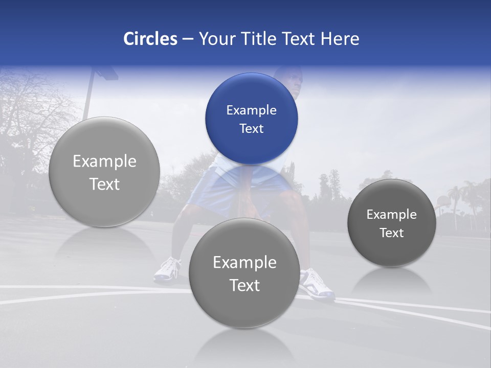 Colour Sport American PowerPoint Template