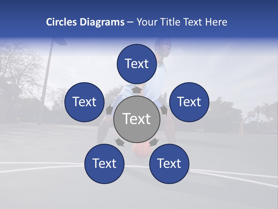 Colour Sport American PowerPoint Template