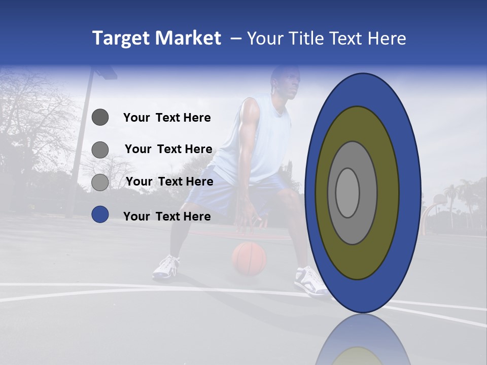 Colour Sport American PowerPoint Template