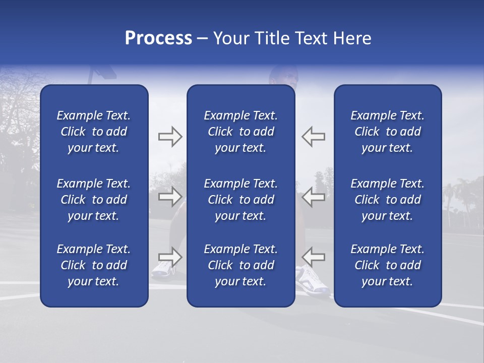 Colour Sport American PowerPoint Template