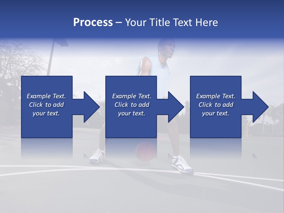 Colour Sport American PowerPoint Template