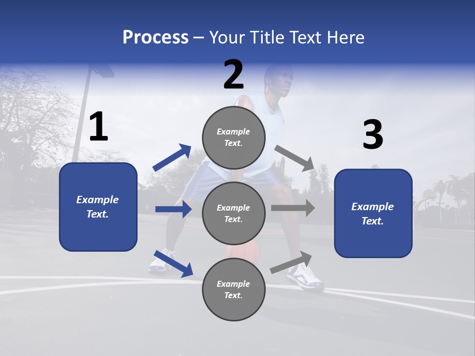 Colour Sport American PowerPoint Template