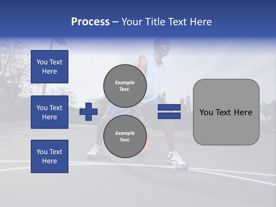 Colour Sport American PowerPoint Template