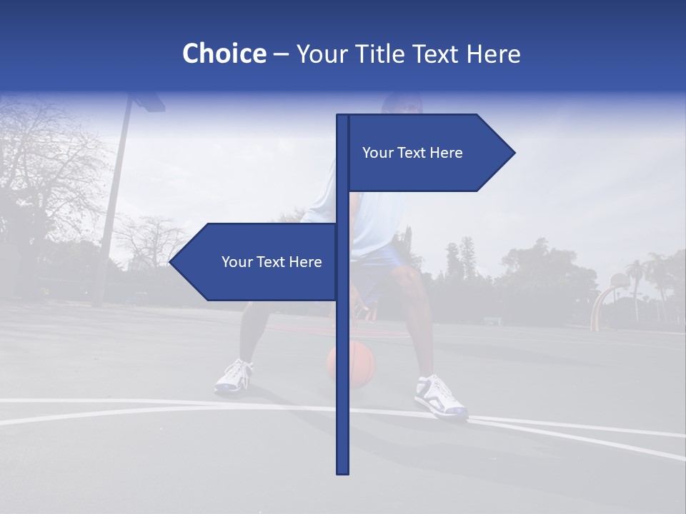 Colour Sport American PowerPoint Template