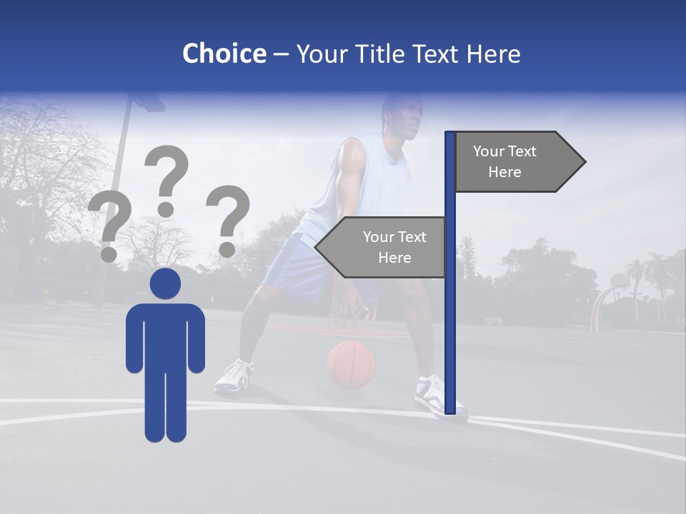 Colour Sport American PowerPoint Template