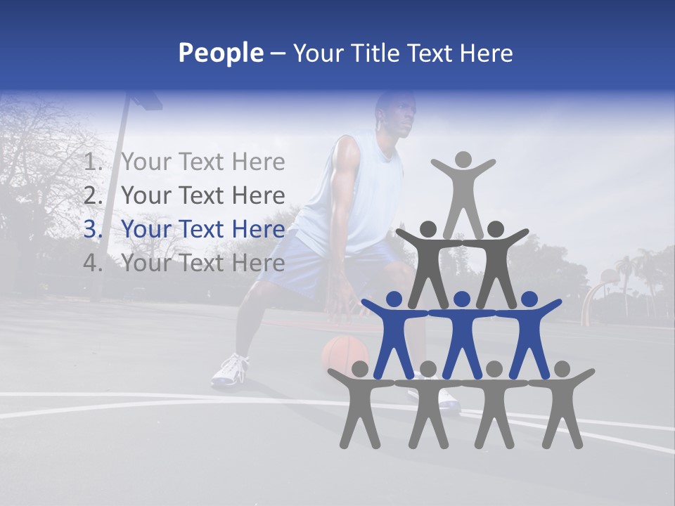 Colour Sport American PowerPoint Template