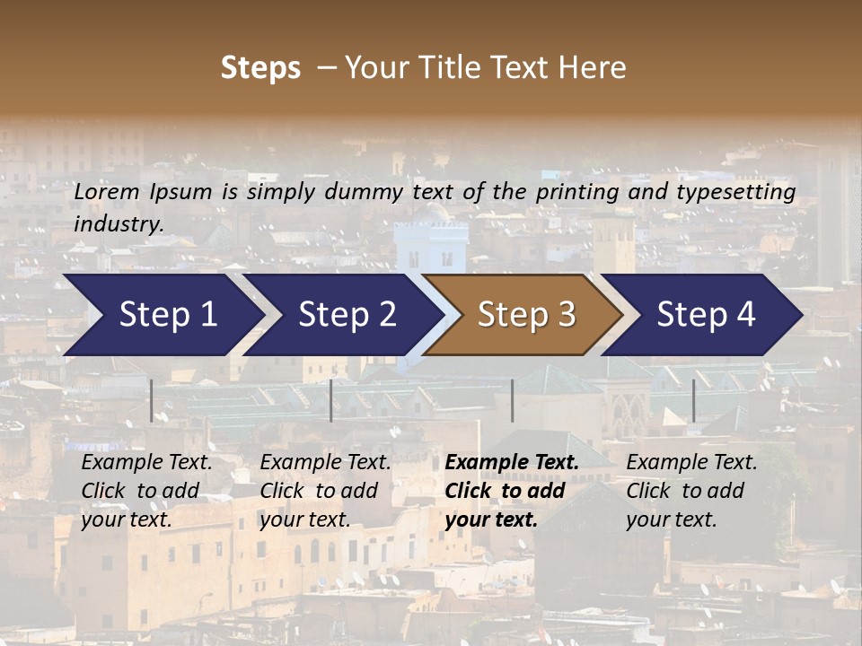 Medina Travel City PowerPoint Template