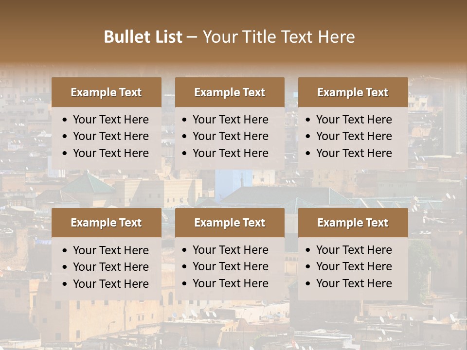 Medina Travel City PowerPoint Template