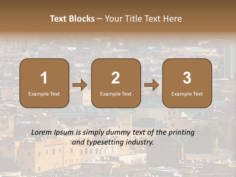 Medina Travel City PowerPoint Template