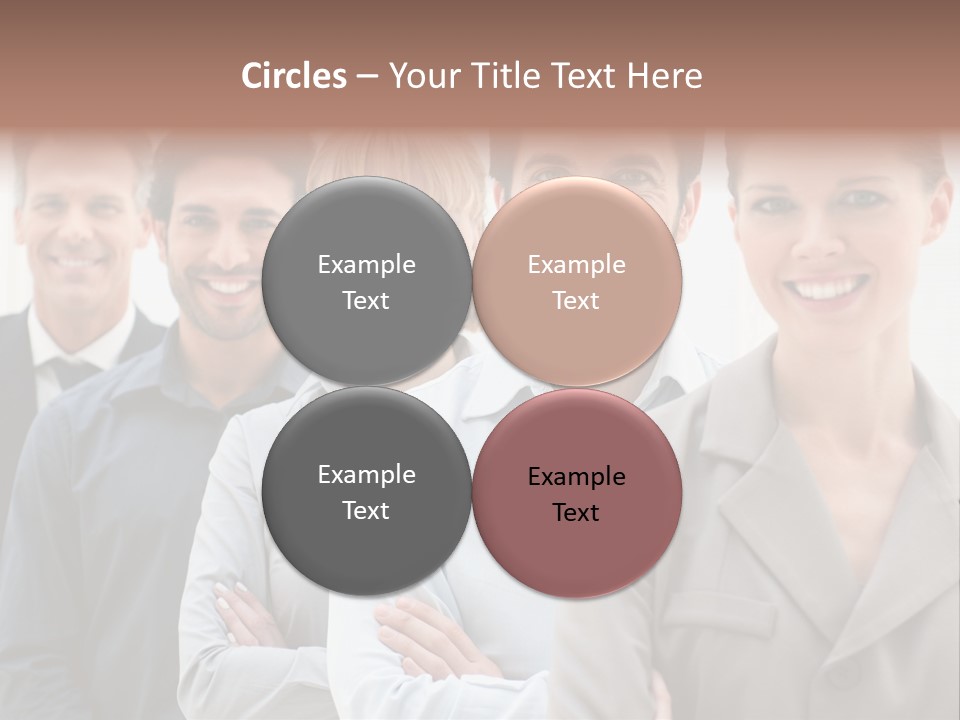 Partner Hispanic Standing PowerPoint Template