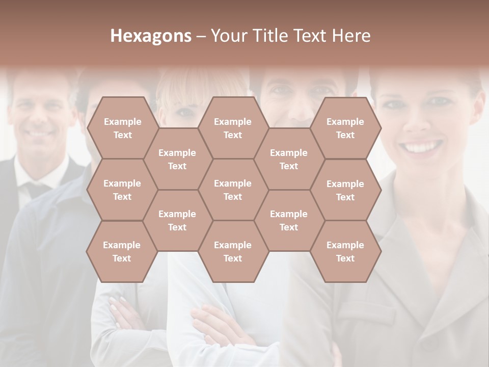 Partner Hispanic Standing PowerPoint Template