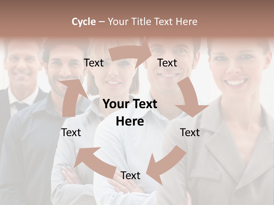 Partner Hispanic Standing PowerPoint Template