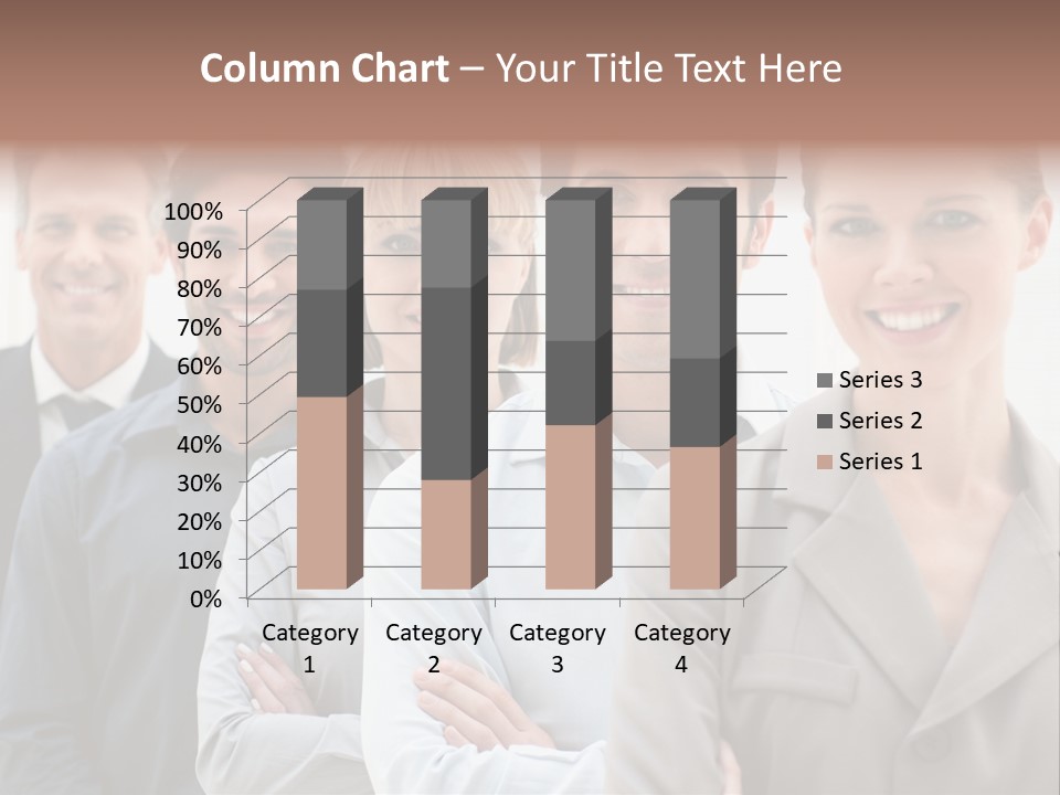 Partner Hispanic Standing PowerPoint Template